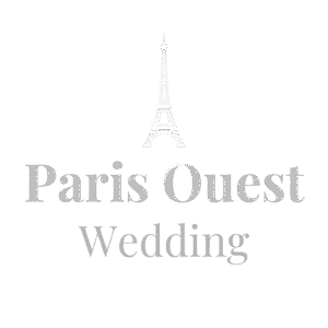 Paris Ouest Wedding - by Jérome Correia - Logo - Blanc fond transparent